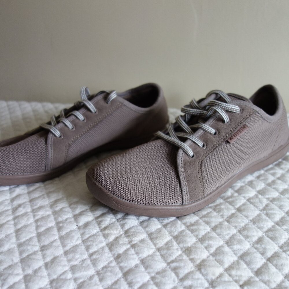 New WHITIN Minimalist Tan Lace Up Shoes – Mens 43 (US 11-11.5)